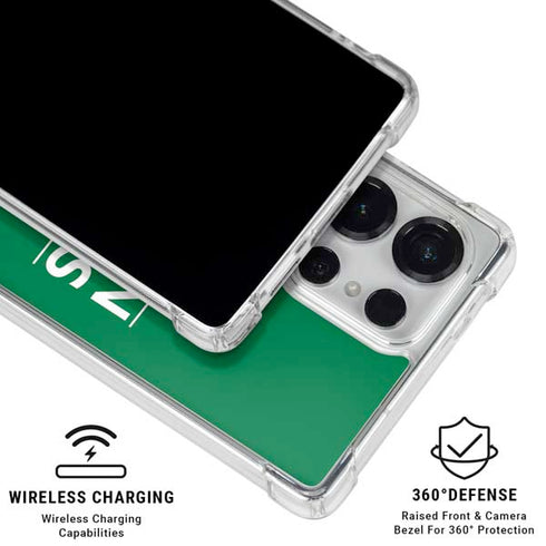 NBA Boston Celtics Standard - Green Galaxy S25 Ultra Clear Case
