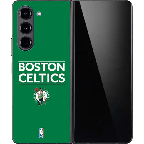 NBA Boston Celtics Standard - Green Galaxy Z Fold5 5G Skin