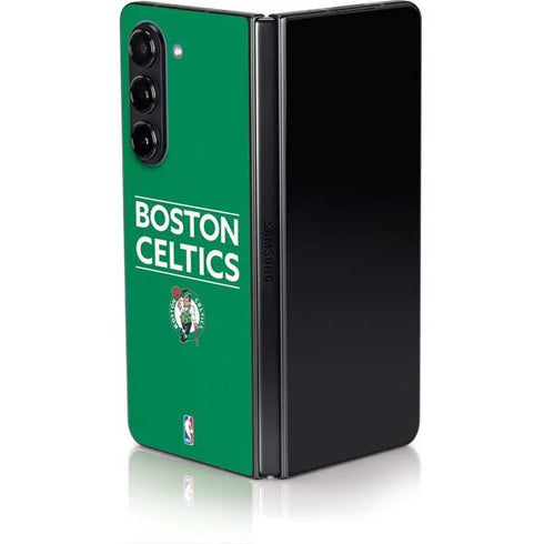 NBA Boston Celtics Standard - Green Galaxy Z Fold5 5G Skin