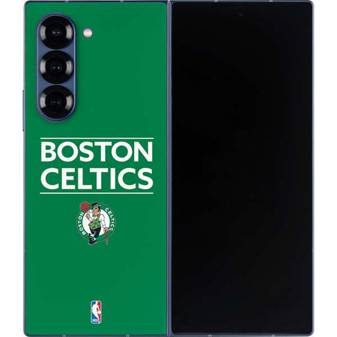 NBA Boston Celtics Standard - Green Galaxy Z Fold6 Skin