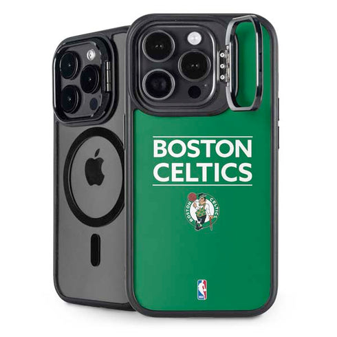 NBA Boston Celtics Standard - Green iPhone 14 Pro Max Kickstand Case