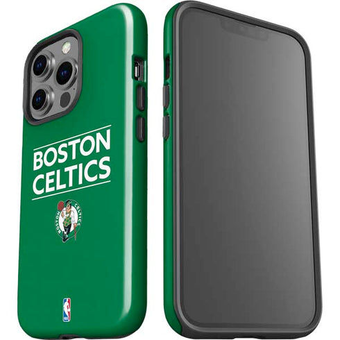 NBA Boston Celtics Standard - Green iPhone 15 Pro Impact Case