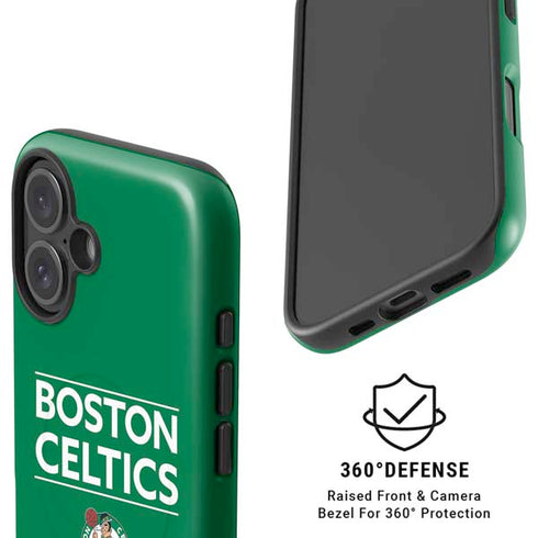 NBA Boston Celtics Standard - Green iPhone 16 Magsafe Impact Case