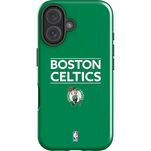 NBA Boston Celtics Standard - Green iPhone 16 Plus Impact Case