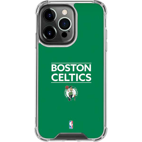 NBA Boston Celtics Standard - Green iPhone 16 Pro Clear Case