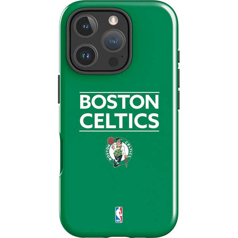NBA Boston Celtics Standard - Green iPhone 16 Pro Impact Case