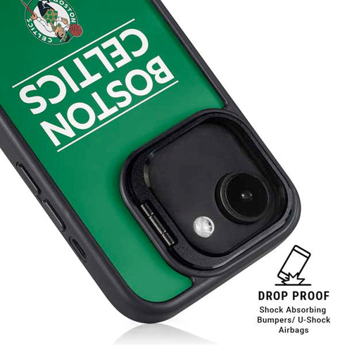 NBA Boston Celtics Standard - Green iPhone 16e Kickstand Case