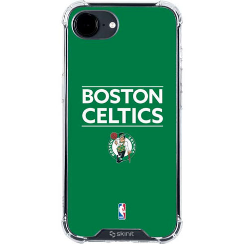 NBA Boston Celtics Standard - Green iPhone 16e Clear Case