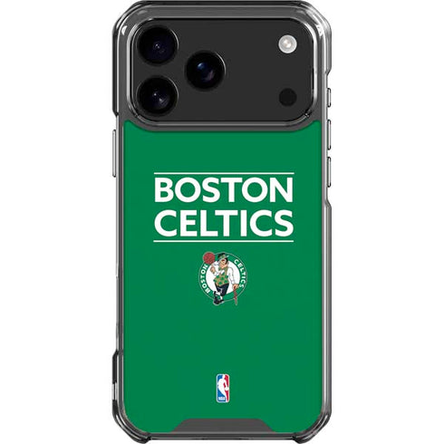 NBA Boston Celtics Standard - Green iPhone 18 Pro Max Clear Case