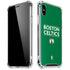 NBA Boston Celtics Standard - Green iPhone X/XS Clear Case