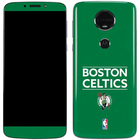 NBA Boston Celtics Standard - Green Moto E5 Plus Skin