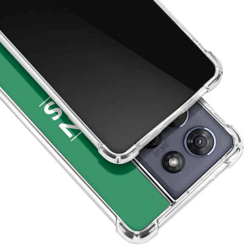 NBA Boston Celtics Standard - Green Moto G 5G (2025) Clear Case