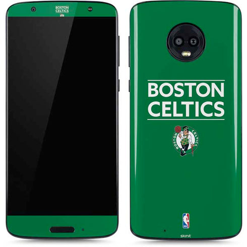 NBA Boston Celtics Standard - Green Moto G6 Skin