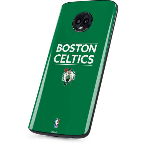 NBA Boston Celtics Standard - Green Moto G6 Skin