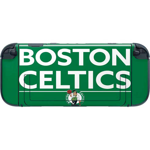 NBA Boston Celtics Standard - Green Nintendo Switch 2 (2025) with Joy-Con Skin