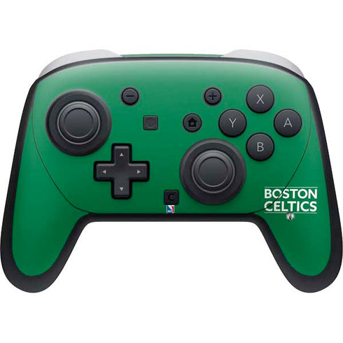 NBA Boston Celtics Standard - Green Nintendo Switch 2 (2025) Pro Controller Skin