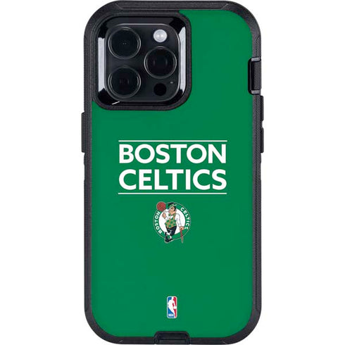 NBA Boston Celtics Standard - Green Otterbox Defender iPhone Skin