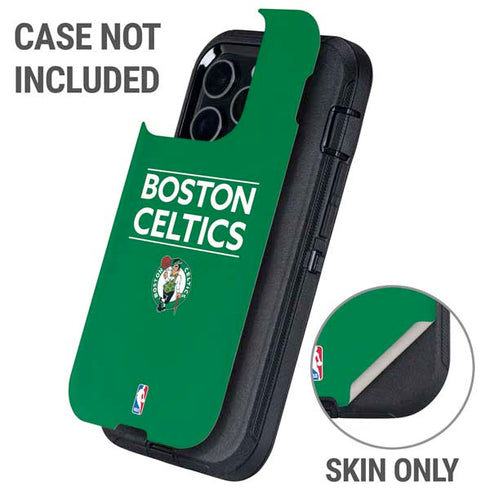 NBA Boston Celtics Standard - Green Otterbox Defender iPhone Skin