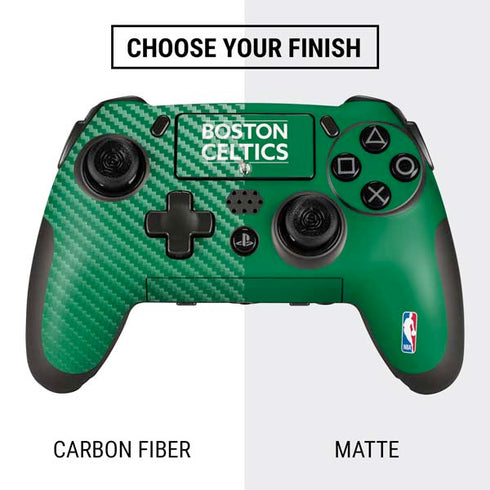 NBA Boston Celtics Standard - Green PlayStation Scuf Vantage 2 Controller Skin
