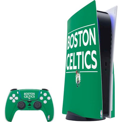 NBA Boston Celtics Standard - Green PlayStation PS5 Skins