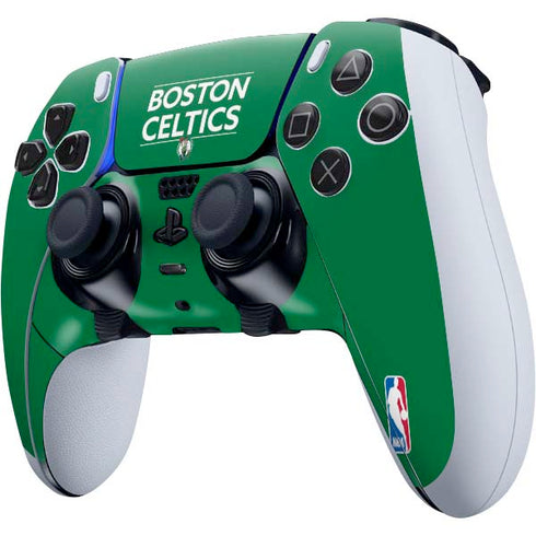 NBA Boston Celtics Standard - Green PS5 DualSense Edge Pro Controller Skin