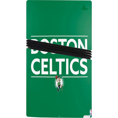 NBA Boston Celtics Standard - Green PS5 Pro Console Skin