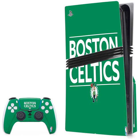 NBA Boston Celtics Standard - Green PlayStation PS5 Skins