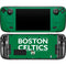 NBA Boston Celtics Standard - Green Steam Deck Handheld Gaming Computer OLED Skin
