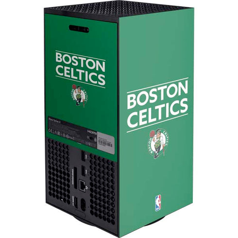 NBA Boston Celtics Standard - Green XBox Series X Digital Edition Console Skin