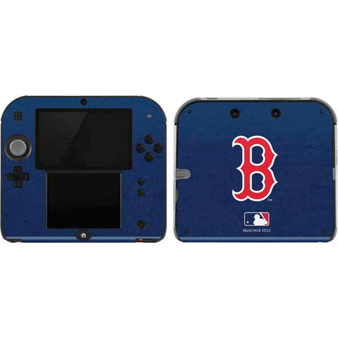 MLB Boston Red Sox - Solid Distressed Nintendo Skins