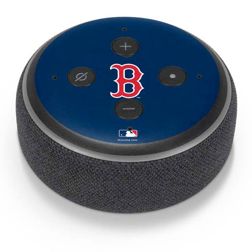 MLB Boston Red Sox - Solid Distressed Amazon Echo Dot Skin