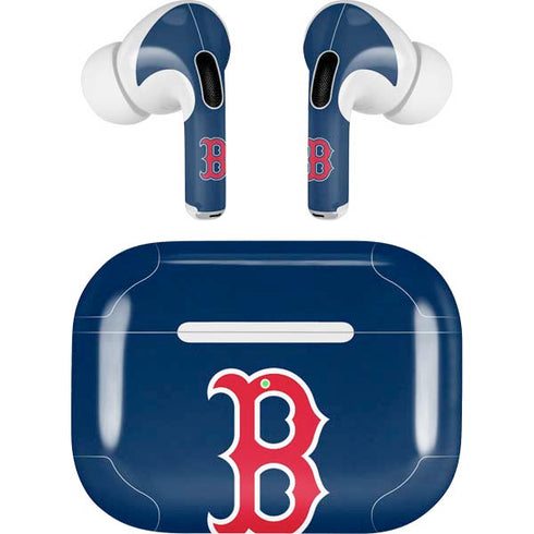 MLB Boston Red Sox - Solid Distressed AirPods Skins