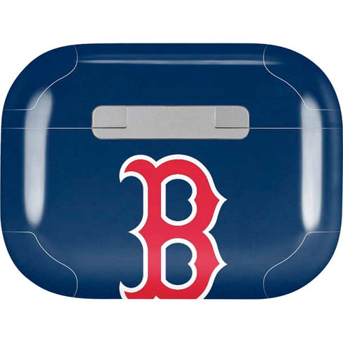MLB Boston Red Sox - Solid Distressed AirPods Skins
