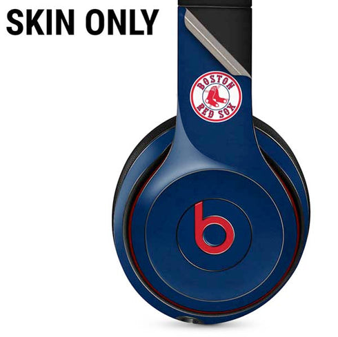 MLB Boston Red Sox - Solid Distressed Beats Solo 3 Wireless Skin