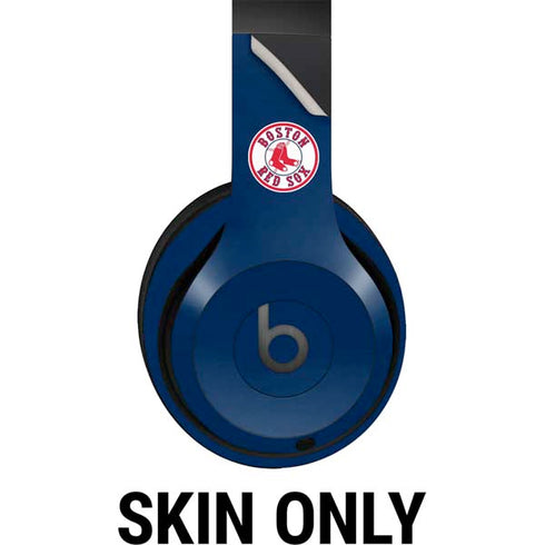 MLB Boston Red Sox - Solid Distressed Beats Studio Pro Wireless Headphones Skin