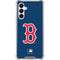MLB Boston Red Sox - Solid Distressed Galaxy A16 5G Clear Case
