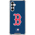 MLB Boston Red Sox - Solid Distressed Galaxy A16 5G Clear Case