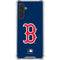 MLB Boston Red Sox - Solid Distressed Galaxy A17 Clear Case
