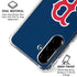 MLB Boston Red Sox - Solid Distressed Galaxy A36 5G Clear Case