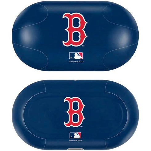 MLB Boston Red Sox - Solid Distressed Galaxy Buds Plus Skin