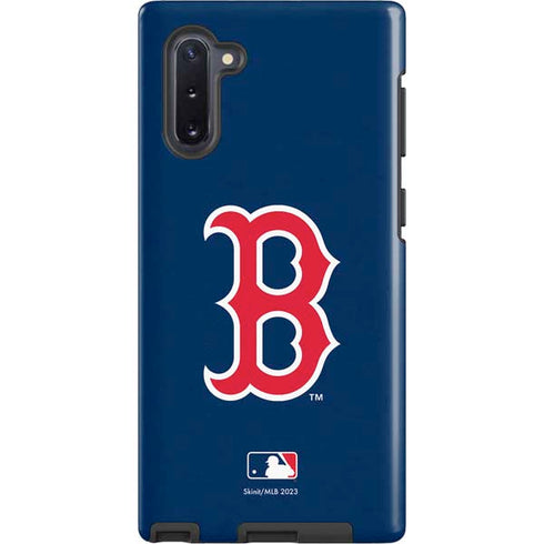 MLB Boston Red Sox - Solid Distressed Galaxy Cases