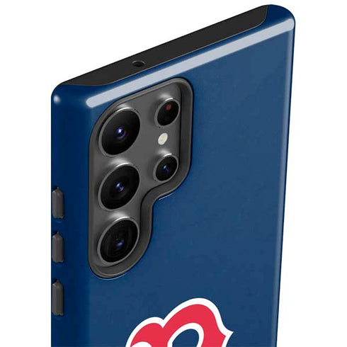 MLB Boston Red Sox - Solid Distressed Galaxy S23 Ultra Pro Case