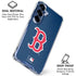 MLB Boston Red Sox - Solid Distressed Galaxy S25 FE Clear Case