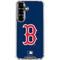 MLB Boston Red Sox - Solid Distressed Galaxy S26 Plus Clear Case