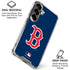 MLB Boston Red Sox - Solid Distressed Galaxy S26 Plus Clear Case