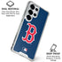 MLB Boston Red Sox - Solid Distressed Galaxy S26 Ultra Clear Case