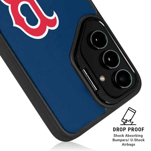 MLB Boston Red Sox - Solid Distressed Galaxy S26 Ultra Kickstand Case
