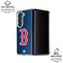 MLB Boston Red Sox - Solid Distressed Galaxy Z Fold6 Clear Case
