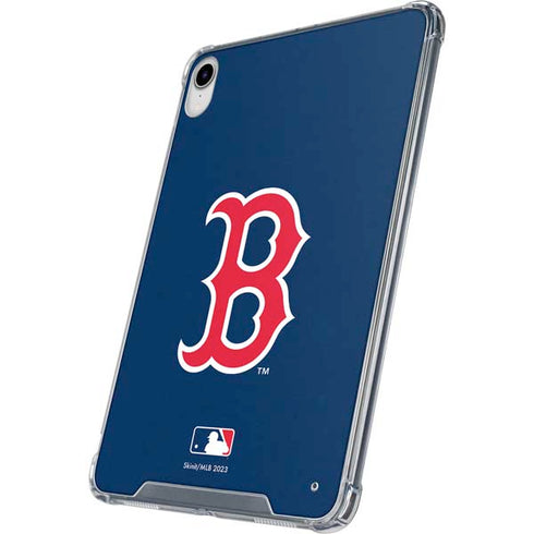 MLB Boston Red Sox - Solid Distressed iPad 11th Gen (2025) Clear Case