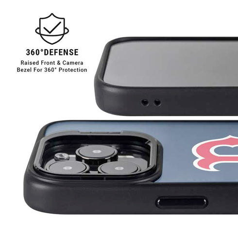 MLB Boston Red Sox - Solid Distressed iPhone 13 Pro Kickstand Case